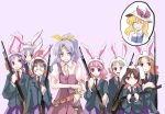  bunny_ears gun hat mosuke rabbit_ears reisen touhou watatsuki_no_toyohime watatsuki_no_yorihime weapon 