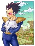  black_hair dragon_ball dragon_ball_z dragonball dragonball_z highres katsutake male vegeta 