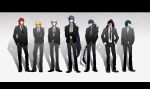  ali_baba_saluja blonde_hair character_request crossover formal ghost_in_the_shell ghost_in_the_shell_lineup ghost_in_the_shell_stand_alone_complex highres judal katze224 magi_the_labyrinth_of_magic multiple_boys necktie parody redhead suit tagme 