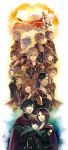  6+boys 6+girls ace_(fft-0) black_hair blonde_hair blue_eyes brown_eyes brown_hair cape cater_(fft-0) cinque_(fft-0) collarbone deuce_(fft-0) drill_hair eight_(fft-0) final_fantasy final_fantasy_type-0 glasses green_eyes highres jack_(fft-0) king_(fft-0) kunagiri_machina lips looking_at_viewer multiple_boys multiple_girls nine_(fft-0) queen_(fft-0) scar seven_(fft-0) sice_(fft-0) silver_hair smile tokimiya_rem trey_(fft-0) violet_eyes white_hair xino 