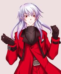  1boy happy happy_male kain_s lukia_sk m.u.g.e.n male_only red_clothes red_eyes red_gloves uwu white_hair 