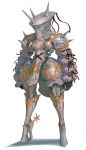  androgynous armor full_armor gauntlets helmet high_heels kilart knight original pauldrons ribbon solo spikes spurs 