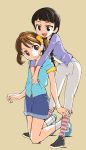  casual fukuzawa_yumi hug maria-sama_ga_miteru multiple_girls nse shimazu_yoshino 