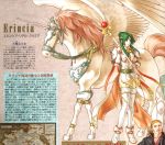  elincia fire_emblem fire_emblem_path_of_radiance fire_emblem_radiant_dawn green_hair 