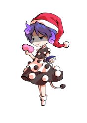  1girl black_shirt black_skirt blue_hair book chibi chibi_only commentary_request dairi doremy_sweet dream_soul full_body hat holding holding_book large_variant_set nightcap shirt short_hair short_sleeves skirt socks solo tachi-e tail touhou transparent_background variant_set white_socks 