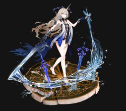  1girl absurdres breasts coke_kat fleurdelys_(wuthering_waves) highres nipples thigh_focus thighs wuthering_waves 