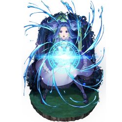  1girl artist_request black_boots blue_ribbon boots bush child d: dark dress floating_hair forehead forest frilled_dress frills full_body game_cg hair_intakes hair_ribbon hands_up hydrokinesis incoming_attack layered_sleeves long_hair long_sleeves looking_at_viewer magic magic_circle medium_dress melty_q_melromarc nature neck_ribbon official_art on_grass pantyhose purple_dress purple_hair purple_ribbon ribbon short_over_long_sleeves short_sleeves simple_background solo standing straight-on tate_no_yuusha_no_nariagari tate_no_yuusha_no_nariagari_rerise teeth tongue transparent_background tree turtleneck turtleneck_dress twintails two-tone_dress upper_teeth_only v-shaped_eyebrows violet_eyes water white_dress white_pantyhose 