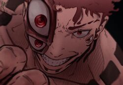  absurdres hcags highres jujutsu_kaisen looking_at_viewer ryoumen_sukuna_(jujutsu_kaisen) 