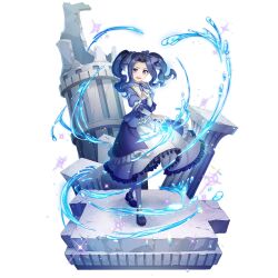  1girl :d artist_request black_boots blue_ribbon boots child dress eyelashes forehead frilled_dress frills full_body game_cg hair_intakes hair_ribbon hand_on_own_chest hand_up hydrokinesis light_particles looking_at_viewer marble_(stone) marble_pillar melty_q_melromarc neck_ribbon official_art pantyhose purple_dress purple_hair purple_ribbon ribbon simple_background smile solo sparkle standing tate_no_yuusha_no_nariagari tate_no_yuusha_no_nariagari_rerise transparent_background turtleneck turtleneck_dress two-tone_dress v-shaped_eyebrows violet_eyes water white_dress white_pantyhose 