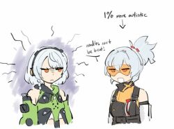 anby_demara clone multiple_girls short_hair soldier_11_(zenless_zone_zero) visor zenless_zone_zero