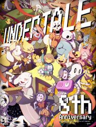  0_0 2023 2d 3boys 3girls 4others alphys ambiguous_gender android animal animal_ears ankle_boots anniversary annoying_dog anthro arachnid arm_up armor arthropod arthropod_girl artist_name asgore_dreemurr asriel_dreemurr beard black_background black_bowtie black_eyepatch black_hair black_sclera black_shorts black_vest blonde_hair blue_fur blue_jacket blue_shirt blue_shorts blue_skin boots bow bowtie brothers brown_boots brown_fur brown_hair buck_teeth burgerpants cape cat cat_boy cat_ears cat_girl cat_tail chara_(undertale) child chromatic_aberration colored_sclera colored_skin copyright_name cousins creature digital_media dog double_horizontal_stripe dress droopy_ears ear_fins eating elemental_(creature) endogeny english_text everyone extra_arms extra_eyes eyepatch facial_hair fangs female fins fire_elemental fish fish_girl flaming_head floppy_ears food forut_dondon frisk_(undertale) furry furry_female furry_male ghost glasses gloves goat goat_boy goat_ears goat_girl goat_horns green_shirt grey_hair grey_hood grillby hair_bow hair_over_one_eye happy_anniversary hat head_fins height_difference high_heel_boots high_ponytail highres holding holding_animal holding_dog holding_food holding_stick hood hood_down hooded_jacket horizontal-striped_clothes horns human humanoid humanoid_robot jacket lemon_bread lizard lizard_girl lizard_tail long_hair looking_at_viewer low_twintails mad_dummy_(undertale) mad_mew_mew male mammal mettaton mettaton_(box) mettaton_ex mini_hat monster monster_boy monster_girl monster_kid_(undertale) muffet multiple_animal_ears multiple_boys multiple_girls multiple_others napstablook nice_cream_guy no_mouth onionsan open_clothes open_jacket open_mouth orange_skin papyrus_(undertale) pauldrons photoshop_flowey pink_dress pink_hair pink_slippers pink_stripes pizza pizza_slice pointing pointing_at_self ponytail puffy_short_sleeves puffy_shorts puffy_sleeves purple_skin rabbit rabbit_boy reaper_bird red_boots red_bow red_cape red_gloves red_hair red_shirt reptile reptile_girl reptile_tail robot robot_boy sans_(undertale) scalie sharp_teeth shirt short_hair short_twintails shorts siblings simple_background single_vertical_stripe sitting skeleton slippers slit_pupils snowdrake&#039;s_mother spider spider_girl stick striped_clothes striped_shirt striped_shorts tail teeth temmie text toriel twintails two-tone_shirt undead undertale undyne utdr_(toby_fox) vertical-striped_clothes vertical-striped_shorts vest white_armor white_dog white_fur white_gloves white_horns white_shirt white_stripes yellow_sclera yellow_shirt yellow_skin yellow_stripes yellow_teeth 