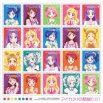  aikatsu! asakura_otome blonde_hair blue_eyes blue_hair brown_hair hoshimiya_ichigo kanzaki_mizuki kiriya_aoi kitaouji_sakura long_hair orange_eyes orange_hair pink_eyes pink_hair purple_hair red_eyes shibuki_ran short_hair side_tail toudou_yurika twin_buns twintails violet_eyes white_hair 