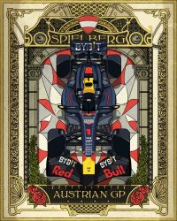  austria car chuangraphics flower formula_one german_text highres motor_vehicle no_humans poster_(medium) red_flower red_rose rose vehicle_focus vehicle_request 