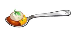  artist_request curry curry_rice egg_(food) food food_focus game_cg garnish hardboiled_egg herb no_humans official_art pokemon pokemon_swsh rice spoon third-party_source transparent_background 
