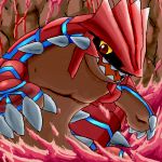 groudon pokemon pokesho red_body volcano 