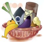  banana bottle eggplant food fruit hatsune_miku ice_cream kagamine_len kagamine_rin kaito kamui_gakupo lowres megurine_luka meiko objectification orange spring_onion tuna vocaloid 