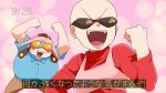  &gt;:d 2boys :d bald blush bra clenched_hand clenched_hands codename:_kids_next_door goggles hat hogarth_pennywhistle_gilligan_jr. male multiple_boys nigel_uno open_mouth pink_background smile sunglasses t_k_g timestamp underwear 