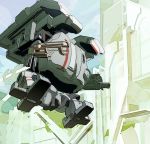  grenadier_(hawken) hawken highres jumping mecha oom 