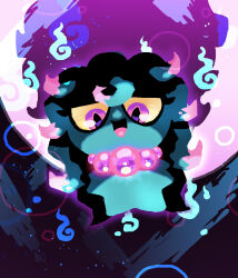  colored_sclera commentary english_commentary full_body highres kyleoliver-art misdreavus no_humans open_mouth pokemon pokemon_(creature) smile solo violet_eyes will-o'-the-wisp_(mythology) yellow_sclera 