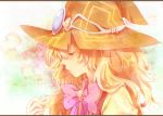  1girl beryl_benito blonde_hair bow hat kou_(01310808) long_hair ribbon tales_of_(series) tales_of_hearts witch_hat 