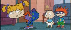  angelica_pickles ass ass_focus bending bent_over fake_screenshot huge_ass looking_back mooning nickelodeon non-web_source rugrats short_twintails taunting twintails upskirt 