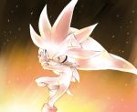  animal animal_ears silver_the_hedgehog sonic yellow_eyes 