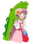  alligator bag blush blush_stickers chibi flower hanato_kobato hat ioryogi kobato. long_hair nagachi plush purse 