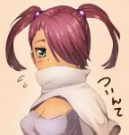  blush devil_may_cry devil_may_cry_2 long_hair lucia_(devil_may_cry) redhead scarf taro_(artist) twintails 