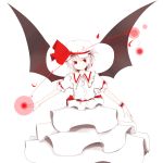  bad_id bat highres remilia_scarlet touhou white_dress 