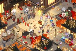  6+boys 6+girls aerial_fireworks aglaea_(honkai:_star_rail) aglaea_(oatmeal)_(honkai:_star_rail) anaxa_(honkai:_star_rail) anaxa_(nanus)_(honkai:_star_rail) architecture as_i've_written_(honkai:_star_rail) ashveil_(honkai:_star_rail) blade_(elation)_(honkai:_star_rail) blade_(honkai:_star_rail) bubble_tea building caelus_(honkai:_star_rail) camera cerydra_(dux_beast)_(honkai:_star_rail) cerydra_(honkai:_star_rail) chibi chibi_only chimera_(honkai:_star_rail) chinese_new_year chrysos_heirs_(honkai:_star_rail) cipher_(honkai:_star_rail) cipher_(master_cat-thief)_(honkai:_star_rail) commentary cycrane_(honkai:_star_rail) cyrene_(cyrup)_(honkai:_star_rail) cyrene_(demiurge)_(honkai:_star_rail) cyrene_(honkai:_star_rail) dan_heng_(honkai:_star_rail) dan_heng_(permansor_terrae)_(honkai:_star_rail) dan_heng_(toasty_dragon)_(honkai:_star_rail) diting_(honkai:_star_rail) east_asian_architecture english_commentary evernight_(gummy_roll)_(honkai:_star_rail) evernight_(honkai:_star_rail) festival fireworks from_above fugue_(honkai:_star_rail) highres himeko_(honkai:_star_rail) holding holding_camera holding_quill hongbao honkai:_star_rail honkai_(series) hyacine_(honkai:_star_rail) hyacine_(krenabis)_(honkai:_star_rail) hysilens_(gurgling_fish)_(honkai:_star_rail) hysilens_(honkai:_star_rail) jing_yuan lantern long_hair mahjong mahjong_table march_7th_(honkai:_star_rail) multiple_boys multiple_girls mydei_(fig_stew)_(honkai:_star_rail) mydei_(honkai:_star_rail) official_art origami_bird_(honkai:_star_rail) paper_lantern phainon_(honkai:_star_rail) phainon_(vigethos)_(honkai:_star_rail) playing_games polyxia_(chimera)_(honkai:_star_rail) polyxia_(honkai:_star_rail) pom-pom_(honkai:_star_rail) quill silver_wolf_(elation)_(honkai:_star_rail) silver_wolf_(honkai:_star_rail) sitting smile stelle_(honkai:_star_rail) sunday_(honkai:_star_rail) table tanghulu tingyun_(honkai:_star_rail) trailblazer_(honkai:_star_rail) tribbie_(candied_apple)_(honkai:_star_rail) tribbie_(honkai:_star_rail) welt_yang yao_guang_(honkai:_star_rail) 