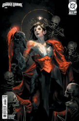  1girl absolute_dc absolute_wonder_woman absurdres arm_tattoo arm_wrap armor comic_cover dc_comics highres red_tattoo skeleton solo tattoo tattoo_sleeve wonder_woman wonder_woman_(absolute_dc) wonder_woman_(series) yasmine_putri 