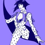  1girl bruno_bucciarati genderswap ginmu jojo_no_kimyou_na_bouken solo zipper 