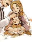  ^_^ book closed_eyes family father_and_son fullmetal_alchemist king_bradley mother_and_son mrs._bradley parent_and_child selim_bradley suzuki_hayase 
