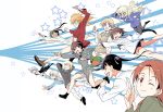  agahari charlotte_e_yeager eila_ilmatar_juutilainen erica_hartmann flying francesca_lucchini gertrud_barkhorn grin highres jumping lynette_bishop minna-dietlinde_wilcke miyafuji_yoshika perrine_h_clostermann sakamoto_mio sanya_v_litvyak smile strike_witches wink 