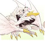  1boy 1girl albino drag-on_dragoon drag-on_dragoon_3 dragon flower mikhail_(drag-on_dragoon) shinzui_(fantasysky7) tagme zero_(drag-on_dragoon) 