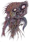  absurdres creepy eldritch_abomination eyes highres monster original tagme teeth 