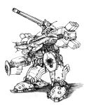  aritani_mahoro battletech marauder mecha mechwarrior no_humans 