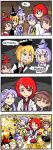  4koma comic finnish horikawa_raiko lunasa_prismriver lyrica_prismriver merlin_prismriver setz touhou tsukumo_benben tsukumo_yatsuhashi 