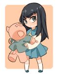  child kill_la_kill kiryuuin_satsuki skirt stuffed_animal stuffed_pig stuffed_toy tsumuri 