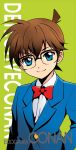  1boy ahoge blue_eyes brown_eyes edogawa_conan glasses mca_(dessert_candy) meitantei_conan school_uniform smile 