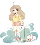  1girl bee bee(bee_and_puppycat) bee_and_puppycat cat michelle_mantale puppycat 