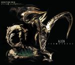  2012 aliens black_background dated no_humans prometheus_(movie) tagme translation_request yanagi_yagiaji 