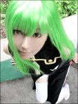  cc chinese code_geass cosplay girl green_hair photo 