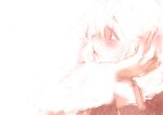  blush izayoi_sakuya monochrome pink spot_color tima touhou 