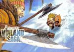  armor axe battle duel knife male manga official_art snow thorfinn thorkell viking vinland_saga war winter 