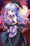  1girl blue_hair green_eyes halloween highres index koromia long_hair to_aru_majutsu_no_index 