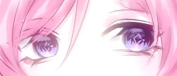  1girl commission diamond-shaped_pupils diamond_(shape) elysia_(herrscher_of_human:_ego)_(honkai_impact) elysia_(honkai_impact) eye_focus honkai_(series) honkai_impact_3rd pink_hair shumu05022 solo symbol-shaped_pupils violet_eyes 