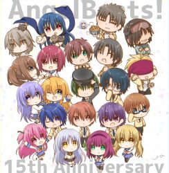 >:) 6+boys 6+girls :< :d :o ;d =_= adjusting_eyewear ahoge angel_beats! anniversary antenna_hair arm_up black_hair black_jacket black_pantyhose black_skirt black_socks black_thighhighs blonde_hair blue_eyes blue_hair blue_necktie blue_sailor_collar blue_scarf blue_skirt blunt_bangs blush brown_hair char_(angel_beats!) chibi chibi_only closed_mouth collared_shirt commentary copyright_name crossed_arms english_text everyone eyes_visible_through_hair food frown fujimaki_(angel_beats!) full_body gakuran glasses goggles goggles_on_head green_eyes green_hair grey_eyes grey_hair grin hair_between_eyes hair_over_one_eye hairband hand_on_headwear hand_up hands_on_own_hips hat highres hinata_hideki hisako_(angel_beats!) holding holding_food holding_hands holding_stuffed_toy irie_miyuki iwasawa_masami jacket kirisaki_(angel_beats!) kneehighs long_hair long_sleeves looking_at_viewer matsushita_(angel_beats!) medium_hair miniskirt multiple_boys multiple_girls nakamura_yuri naoi_ayato necktie no_ahoge noda_(angel_beats!) one_eye_closed one_eye_covered ooyama_(angel_beats!) open_clothes open_jacket open_mouth orange_eyes otonashi_yuzuru pantyhose peaked_cap pink_eyes pink_hair pleated_skirt ponytail purple_hair purple_hairband red_eyes red_hair sailor_collar sailor_shirt scarf school_uniform sekine_shiori semi-rimless_eyewear shiina_(angel_beats!) shinda_sekai_sensen_uniform shirt short_hair signature simple_background skirt smile smug socks spiky_hair split_mouth stuffed_animal stuffed_dog stuffed_toy tachibana_kanade takamatsu_(angel_beats!) takeyama_(angel_beats!) tareme thigh-highs tk_(angel_beats!) twintails two_side_up ura_(ura-tennislove) v-shaped_eyebrows very_long_hair violet_eyes white_background white_shirt white_socks yellow_eyes yellow_jacket yui_(angel_beats!) yusa_(angel_beats!) zettai_ryouiki 