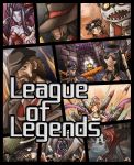  agood80003 annie_hastur caitlyn_(league_of_legends) chinese_clothes cigarette dr._mundo evelynn ezreal grand_theft_auto hat jinx_(league_of_legends) league_of_legends long_hair malcolm_graves missile multiple_girls parody police police_uniform sarah_fortune short_hair syringe tibbers twisted_fate twitch uniform vi_(league_of_legends) 
