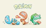  bulbasaur charmander pokemon pokemon_(game) pokemon_rgby squirtle 